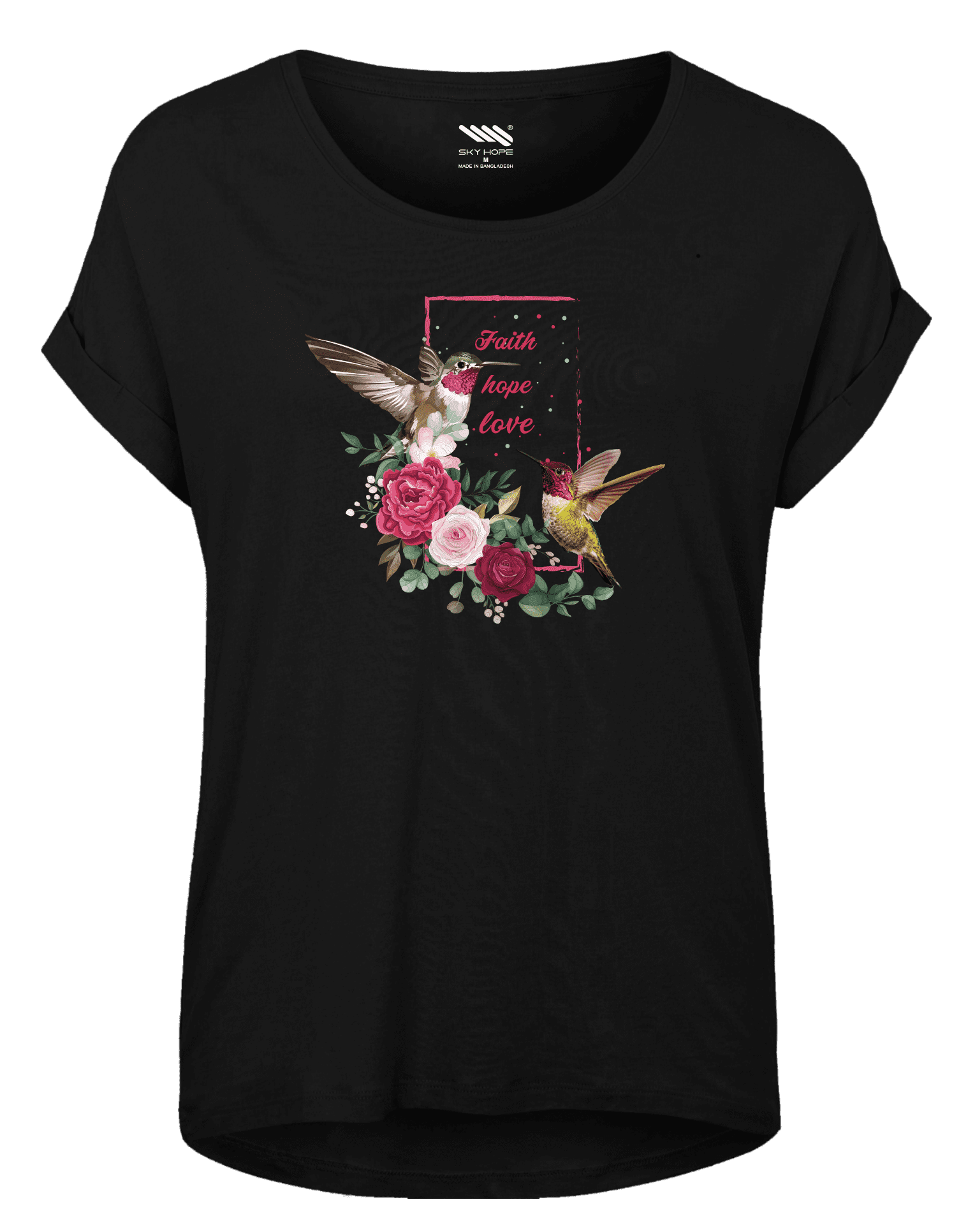 Faith Loving  Long T-shirt For Women's main image 1
