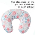 thumbnail image 3 of Funda de almohada de lactancia de flores, funda de almohada de lactancia para bebé, funda de almohada de lactancia para recién nacido, tela suave adecuada para bebés, 3 of 5