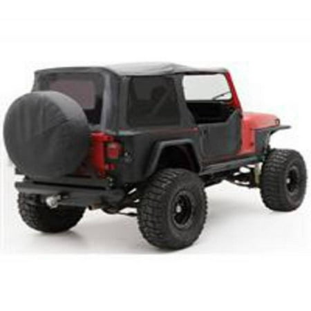 Smittybilt 1987-1995 Jeep Wrangler YJ Soft Top OEM Replacement With Tinted Windows Denim Spice (Best Jeep Soft Top Brand)