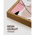 thumbnail image 3 of Drsoum Modern Abstract Wall Art 24x36in3pcs Large Natural Framed Color Blocks Artwork Home Decor for Living Room Bedroom, 3 of 8