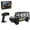 Black, variant on RC Car 1/43 Remote Control Jeep, 4WD RC Rock Crawler, 2.4GHz & APP Dual Control Remote Control Car with LED Lights, for Adults