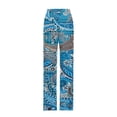 thumbnail image 3 of Fankiway Pantalon d'Été Décontracté pour Femmes, Imprimé Confortable, Poches, Grande Taille, Liquidation, 3 of 3
