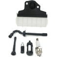 thumbnail image 4 of Air Filter Fuel Line Filter Spark Plug for Stihl MS210 MS230 MS250 021 023 025 Chainsaw 1123 160 1650, 4 of 7