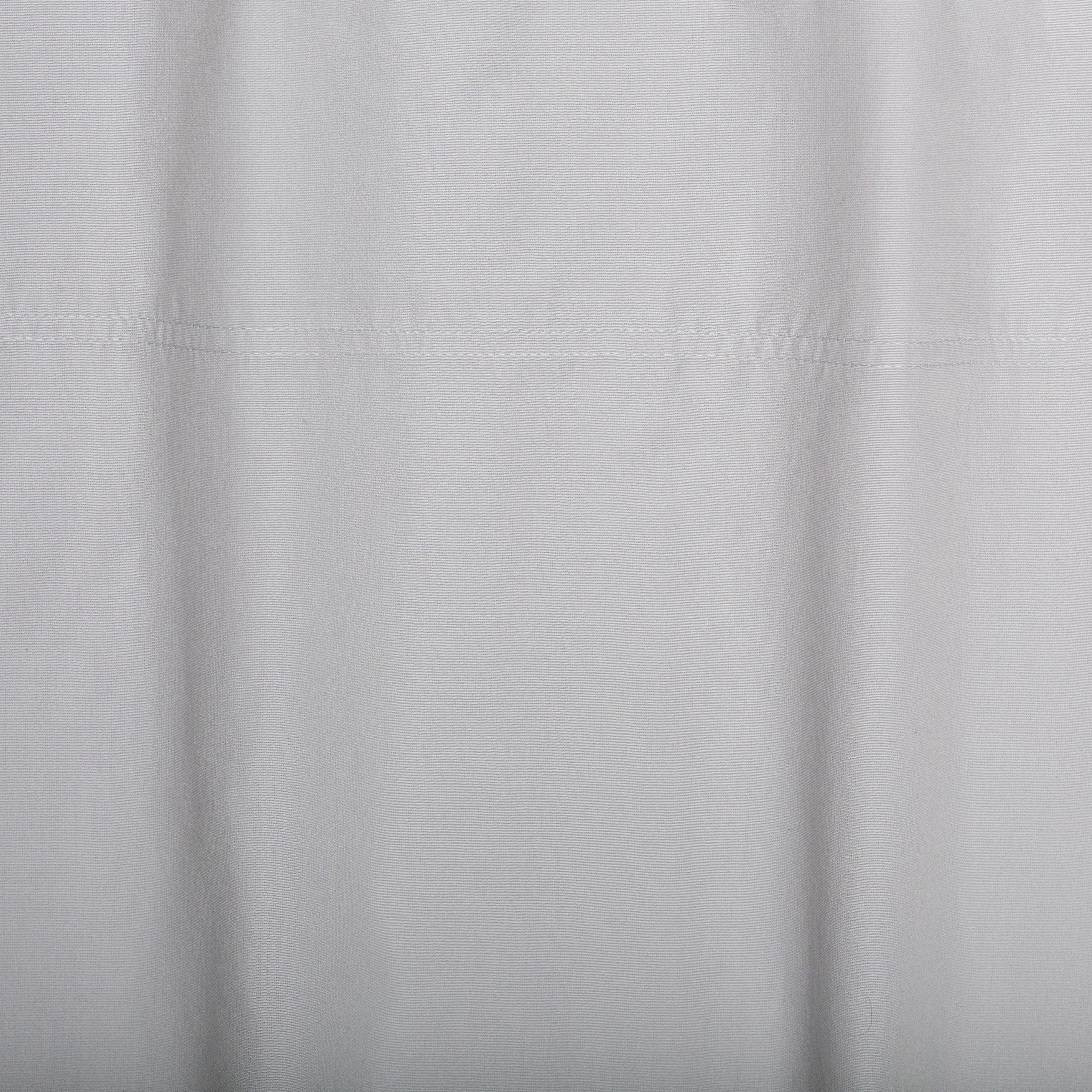 Better Homes & Gardens Washed Cotton Percale 300 Thread Count Sheet Set, Full, Silver