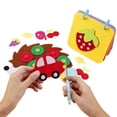 thumbnail image 6 of Hand Crafts Felt Fabric Sheet Squares 10/24 Colors 20cm*30cm Assorted Color Felt Fabric Non-woven Fabric 10/24pcs, 6 of 10