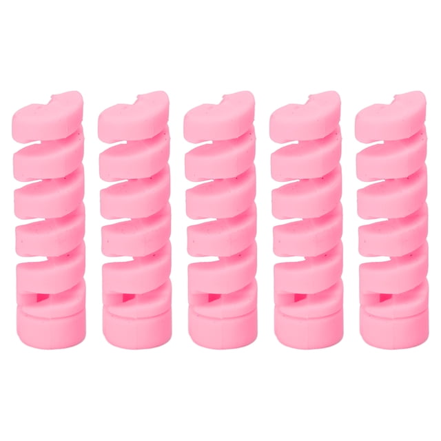 Funda Protectora para Cuadro de Bicicleta Bling Bling 5 Piezas TPR Color Rosa