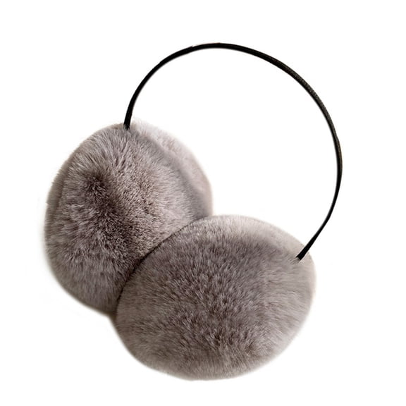 Faux Furs Ear Muffs Plush Warm Ear Protectors for Outdoor Activity Daily Use