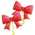 thumbnail image 1 of Globo de aluminio GLASNES con corbatín rojo dorado de 90 cm para fiesta de baby shower, 1 of 2