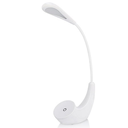LED Desk Lamp Light Touch Sensitive Control 3 Bright with Flexible Neck for Book Reading (Best Bedside Reading Light)