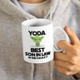 thumbnail image 4 of Yoda Best Son In Law Mug Funny Birthday Gift for Men Novelty Coffee Comment Tea Cup Gag Gift Idea, 4 of 8