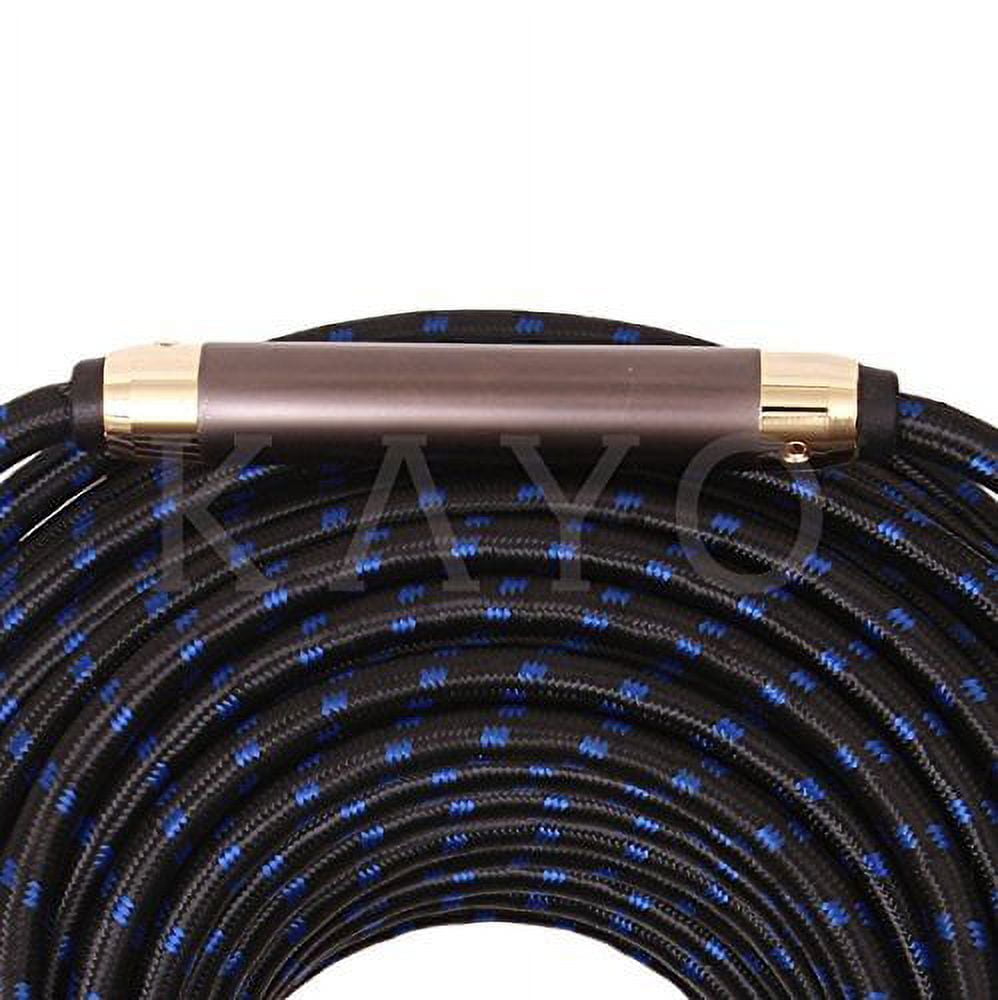 HDMI Cable,High Speed HDMI cable KAYO UHD 4K 2160p with Signal Booster+Bonus CABLE TIE+USB Charger,Supports-4K 2160p/1080p HD,3D,Ethernet & Audio Return,PS3/PS4,Xbox360 (75FT -1PK)