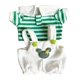 thumbnail image 2 of Conjunto de pantalones y camiseta con tirantes para muñecas de 20 cm, ideal para el Año Nuevo. Verde, 2 of 8