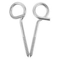 thumbnail image 6 of IDEANATEGRATE 2Pcs Long Hooks for Hanging Heavy Duty Stainless Steel for Indoor and Outdoor Use, 6 of 8