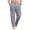 Gray, variant on Lmueinov Mens Cotton Linen Pants Casual Business Pants with Pockets Lightweight Wide Leg Dress Trousers for Men 2026 Vacation Summer Fall Outfits