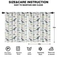 thumbnail image 2 of Blackout Kids Curtains,LightColor Cartoon Dinosaurs Pattern Childrens Insulated Curtains Set Of 2,Bedroom Essentials,Toddler Room Decor 42"x54", 2 of 5
