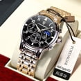 thumbnail image 2 of POEDAGAR Men Watches New Fashion Leather Waterproof Luminous Top Brand Luxury Mens Quartz Wristwatch Relogio Masculino, 2 of 5
