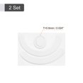 thumbnail image 2 of Unique Bargains Rounded Curved Edges Mouse Feet Skates 0.8mm w Cleaning Paper for G403/G603/G703 Gaming Mouse White 3Pcs/2 Set, 2 of 5