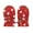 D-10512Red, variant on TEDOYE Toddler Gloves Toddler Mittens Cute Print Toddler Snow Gloves Baby Winter Mittens For Toddler Boys Girls Baby Gloves Versatile Wear, 6-24 Months