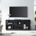 thumbnail image 4 of Evelyn&Zoe Winwood Rectangular TV Stand for TV's up to 65", Black, 4 of 7
