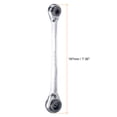 thumbnail image 2 of Llave de trinquete reversible 4 en 1 Uxcell, 8-10-12-14mm 12 puntos de doble extremo, 72 dientes, métrico, CR-V, 2 of 5