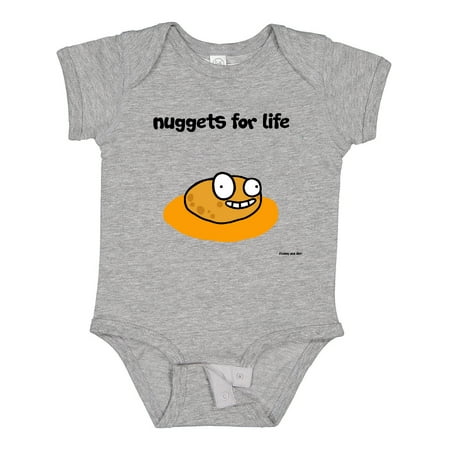 

Inktastic Nuggets for Life Gift Baby Boy or Baby Girl Bodysuit