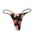 thumbnail image 4 of Fgnfyis Culottes pour Femmes Imprimé de la Saint-Valentin Sexy Respirant String Culottes sous-Vêtements Rouges_014 TTG, 4 of 6