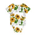 thumbnail image 2 of Rocae Plump Sunflower And Sketch for Baby Climbing Clothes Soft Baby Romper for Active Infants Comfortable and Breathable Crawling Jumpsuit Unisex Baby Outfit 2 Years, 2 of 8