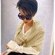 thumbnail image 4 of Minnieouse Chal de mujer, abrigos cálidos de otoño, bufanda de hombro de Color sólido, Poncho, decoración de moda, prendas de vestir Accesorios de disfraces Gris, 4 of 6