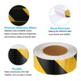 thumbnail image 5 of Uxcell Reflective Tape, 2"x82 Ft Waterproof Reflective Tape Warning Safety Tape Reflector for Trucks, Twill Yellow Black, 5 of 6
