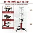 thumbnail image 3 of Garvee 2-Stage Hydraulic Transmission Jack 1322 Lbs, Vertical Telescopic Floor Jack Stand with Foot Pedal, 3 of 7