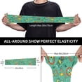 thumbnail image 5 of Lsque Funny Animals in Jungle Cooling Arm Sleeves for Men & Women -Compression Sleeves to Cover Arms for Working,Sun Sleeves for UV Protection,Breathable, Moisture-Wicking, 5 of 8
