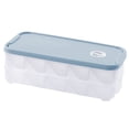 thumbnail image 2 of VBXOAE Stackable Dumpling Freezer Box with Lid 2 Layer Non Stick Refrigerator Organizer for Dumplings Wontons Snacks Vegetables Leftovers Space Saving Microwave Safe Kitchen Storage Container, 2 of 9