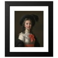 thumbnail image 2 of Elisabeth Louise Vigée Le Brun 20x24 Black Modern Framed Museum Art Print Titled - Self-Portrait (circa 1781), 2 of 5