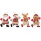 thumbnail image 5 of 2026 1pcs Christmas tree accessories Christmas figurine dancing old man snowman deer bear cloth doll pendant gift (style 3), 5 of 5
