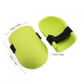 thumbnail image 1 of Adjustable EVA Knee Guard Protector for Gardening Lightweight Wear Resistant Yellow, 1 of 7