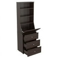 thumbnail image 1 of Inval America Espresso Bookcase, 1 of 9