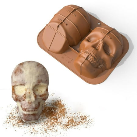 

Silicone Cake Mold 3D Skeleton Non-Stick Baking Mold for Halloween Party Supplies