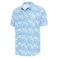 thumbnail image 2 of Men's Antigua Powder Blue St. Louis Cardinals Resort Button-Up Shirt, 2 of 4