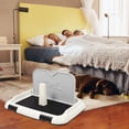 thumbnail image 2 of BRIGHTFUFU Bandeja para orinal para perros de interior, bandeja para orinar para perros, bandeja para adiestramiento de cachorros, bandeja para orinal antideslizante, caja de inodoro para perros, 2 of 8