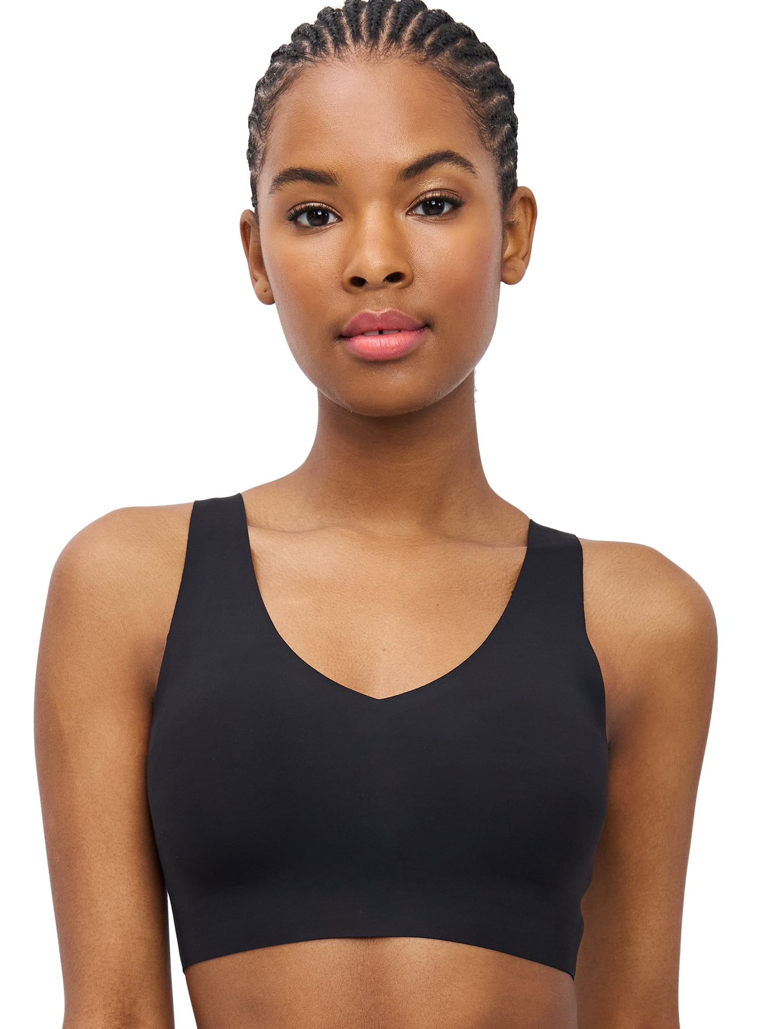 Blake & Co. Juniors' Bonded WireFree VNeck Pullover Bralette