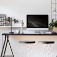 thumbnail image 3 of Novogratz x Globe Electric 18" Matte Black 2-Light Desk Lamp with Rotary Switch, 3 of 8