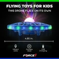 thumbnail image 4 of Force1 Scoot Toy Cosmo Aerial Drone Hand Controlled Mini Drone with Projector LED Light, 4 of 9
