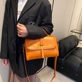 thumbnail image 5 of Bolsos cruzados para mujer: bolso de viaje con múltiples bolsillos y bandolera marrón:;:;, 5 of 5