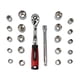 thumbnail image 3 of Juego de Dados y matraca de cromo Vanadio MIKEL'S 3/8 pulg JAC-3821, 3 of 4