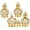 Art Deco, variant on 5 Pack Roller Balls For Essential Oils, 12ml Glass Roll  Bottles With Caps For Travel, Perfume And Lip Gloss (Classic)