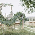 thumbnail image 6 of Valentine's Day Artificial Rose Ivy Garland Fake Hanging Greenery Vines Lifelike Floral Decor for Wedding Garden Wall Table Indoor Outdoor Home Holiday Accent Easter Floral Decor, 70.86in, White, 6 of 7