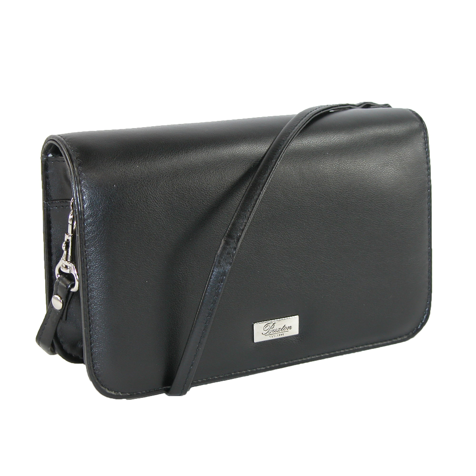 Buxton Women S Synthetic Single Flap Mini Cross Body Handbag