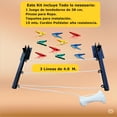 thumbnail image 3 of Tendedero Plegable, Retráctil, Modelo Económico, para tendido y Secado de Ropa. Fácil Instalación, Tendedero para Ropa, Balcón, Patio, Terraza (3 Líneas con cordón), 3 of 8