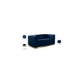 thumbnail image 2 of Meridian Furniture Marlon Navy Velvet Loveseat, 2 of 8