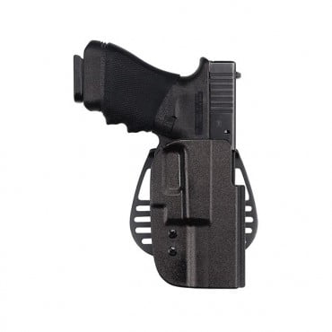 Uncle Mike's Tactical Open Top Kydex Paddle Holster, Left Hand (Size 22) -